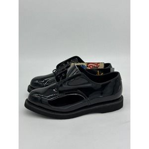 Thorogood Shoes Womens 6.5 Wide Black Uniform Porometic Oxford 831-6027+ NEW